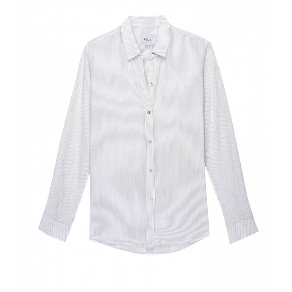 Rails Etta Devenport Stripe Button Down Shirt Light Weight Small - Picture 1 of 10